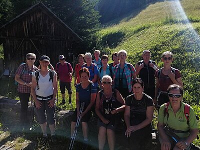 Naturfreunde-Ausflug zu den Erdpyramiden in Percha