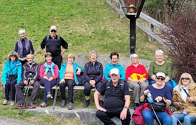 2. Seniorenwanderung der Naturfreunde - Nußdorf-Gaimberg-Runde