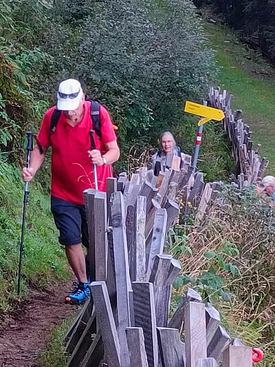 19. Seniorenwanderung der Naturfreunde - Ederplan