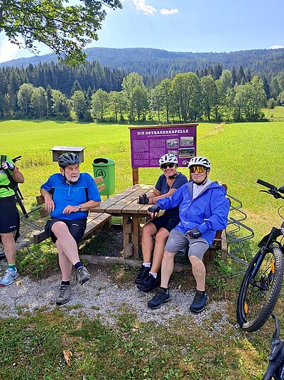 Bus-Rad-Ausflug der Naturfreunde - Murradweg