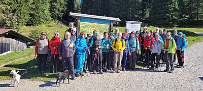 18. Seniorenwanderung der Naturfreunde 2022 - Nemes Alm Rundwanderung