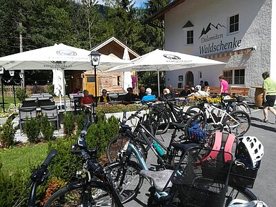 Radlfahren und Grillen der Naturfreunde in der Pfister