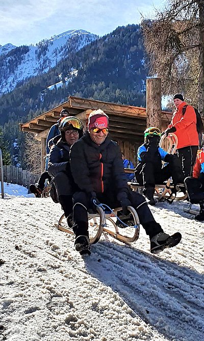 Rodeln der Naturfreunde 2022 - Würfelehütte