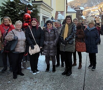 Ausflug der Naturfreunde zum Christkindlmarkt Innichen