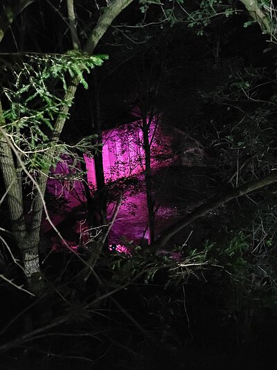 16. Seniorenwanderung der Naturfreunde 2022 - Groppensteinschlucht Obervellach bei Nacht