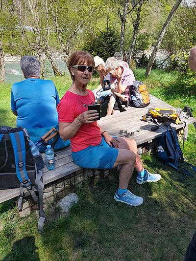 Wanderung der Naturfreunde - Iseltrail 1 (Pfister bis Glanzer Brücke)