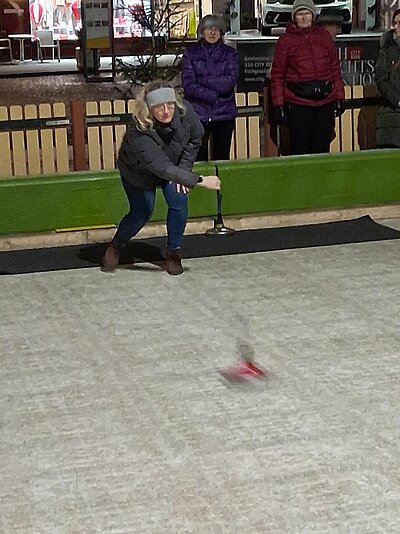 Lattlschießen am Adventmarkt Lienz