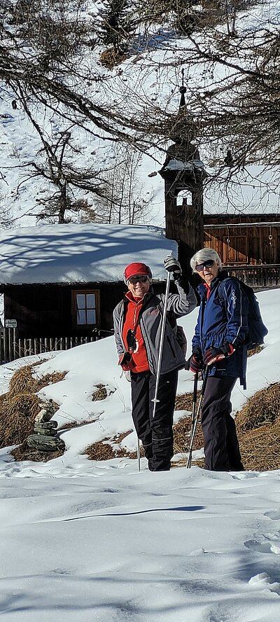 Schneeschuhwanderung der Naturfreunde in Kals