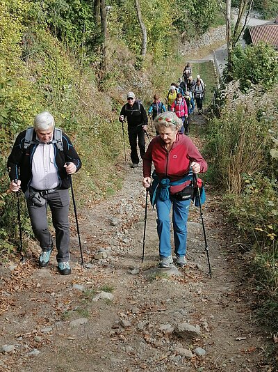 25. Seniorenwanderung der Naturfreunde - Jaggler Kreuz-Runde