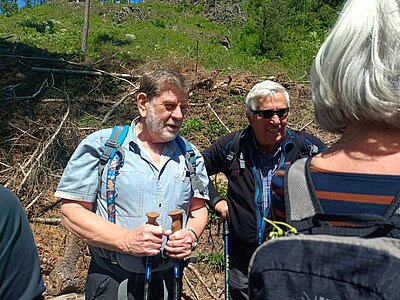 Wanderung der Naturfreunde - Oblasser Stausee
