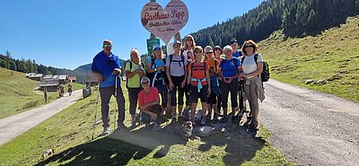 Wanderung der Naturfreunde - Egger Alm in Hermagor