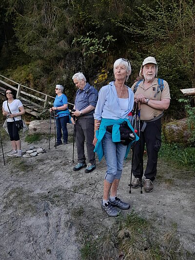 Wanderung der Naturfreunde - Iseltrail 1 (Pfister bis Glanzer Brücke)