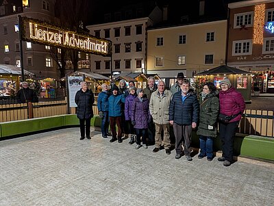 Lattlschießen am Adventmarkt Lienz