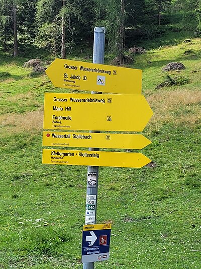 Sonntagsausflug der Naturfreunde - Wassererlebnisweg St. Jakob