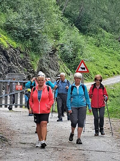 Wanderung der Naturfreunde - Lasnitzenhütte