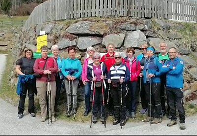 Frühlingswanderung der Naturfreunde am Iselsberg