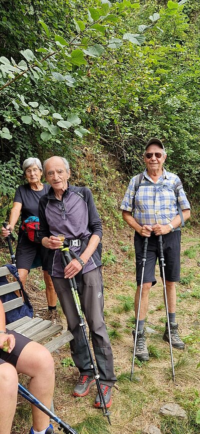 21. Seniorenwanderung der Naturfreunde - Zick-Zack-Steig