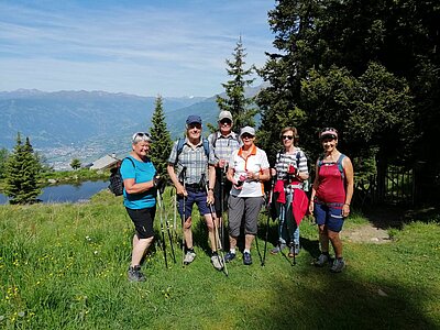 Wanderung der Naturfreunde - Ederplan mit Heldenkreuz und Anna Schutzhaus