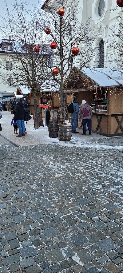 Ausflug der Naturfreunde zum Christkindlmarkt Innichen