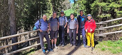 Wanderung der Naturfreunde - Erdpyramiden von Percha/Oberwielenbach