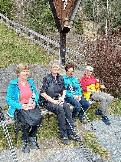2. Seniorenwanderung der Naturfreunde - Nußdorf-Gaimberg-Runde