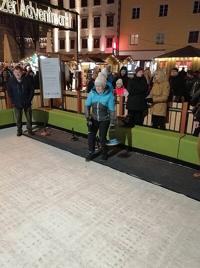 Lattlschießen der Naturfreunde am Lienzer Adventmarkt