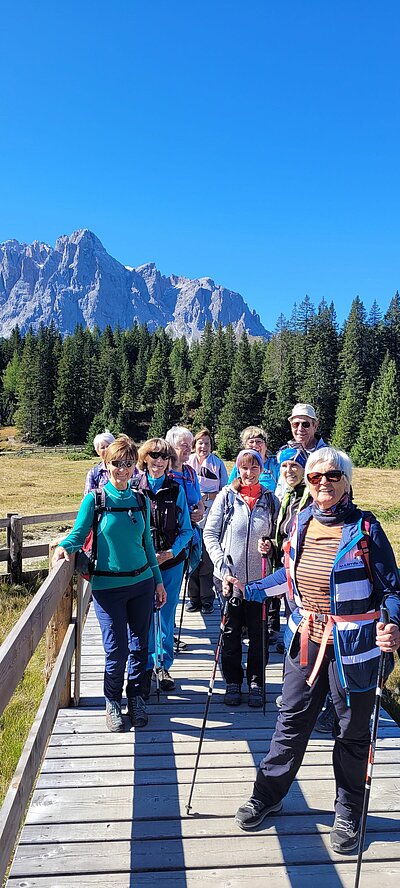 18. Seniorenwanderung der Naturfreunde 2022 - Nemes Alm Rundwanderung