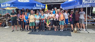 Randwanderung der Naturfreunde - HIRSCHBÜHEL-BLINDISALM-ALPE STALLE