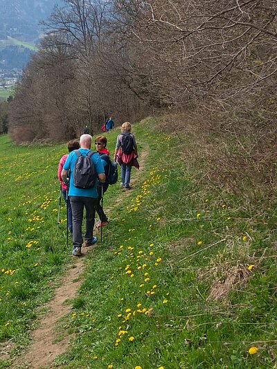 Wanderung der Naturfreunde - Zick Zack Steig