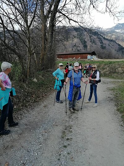 1. Seniorenwanderung der Naturfreunde - Frühlingswanderung Thurn