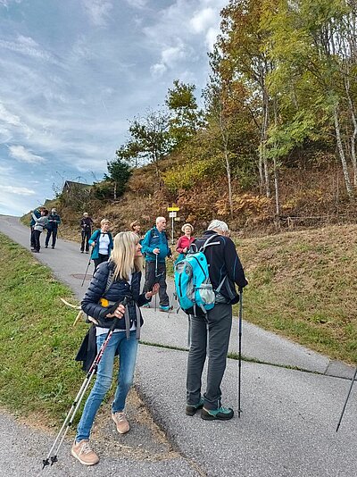 25. Seniorenwanderung der Naturfreunde - Jaggler Kreuz-Runde