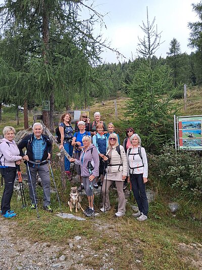Wanderung der Naturfreunde - Leppner Alm