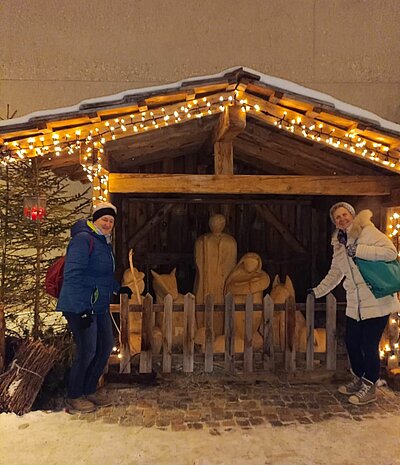 Ausflug der Naturfreunde zum Christkindlmarkt Innichen