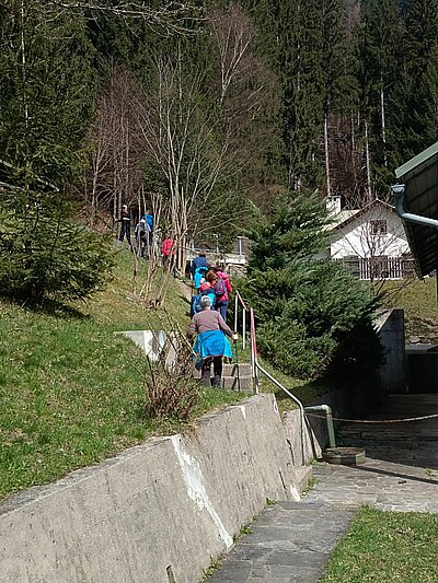 Wanderung der Naturfreunde - Zick Zack Steig
