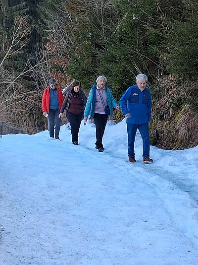 Wanderung der Naturfreunde - Oberlienz