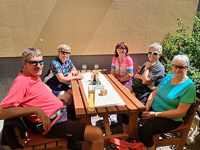 Bus-Rad-Ausflug der Naturfreunde - Murradweg