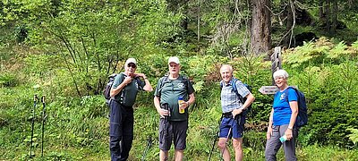 Wanderung der Naturfreunde - Dreischusterhütte