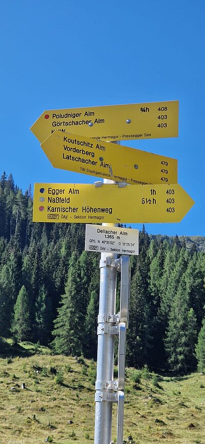 Wanderung der Naturfreunde - Egger Alm in Hermagor