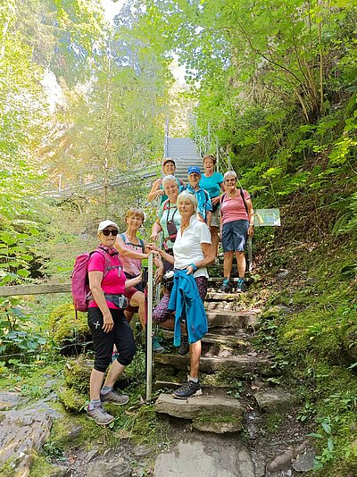 Naturfreunde-Ausflug zur Barbarossaschlucht Mühldorf