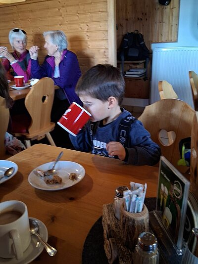 Wanderung der Naturfreunde - Naturfreundehütte