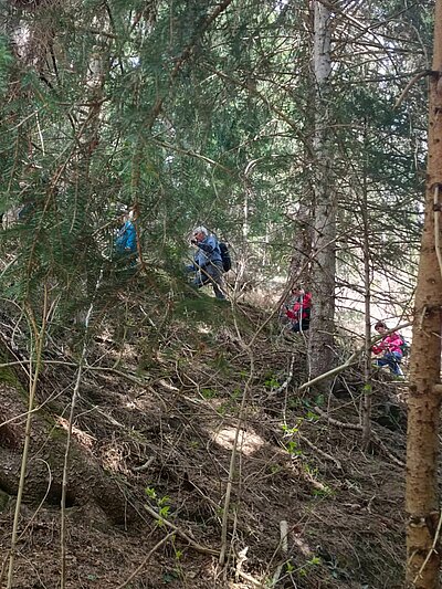 Wanderung der Naturfreunde - Zick Zack Steig