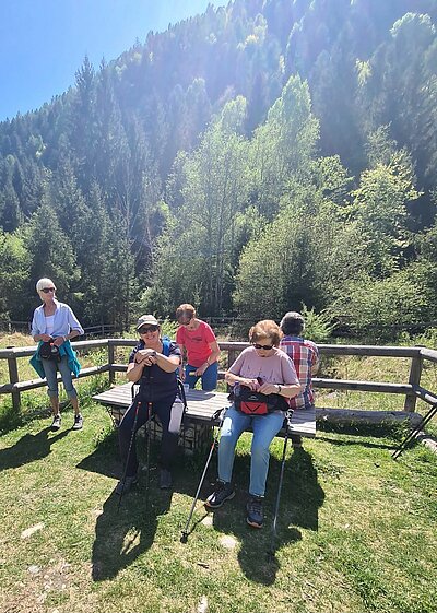 Wanderung der Naturfreunde - Iseltrail 1 (Pfister bis Glanzer Brücke)