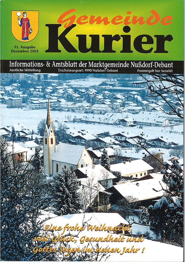 Gemeindekurier Dezember 2003/51