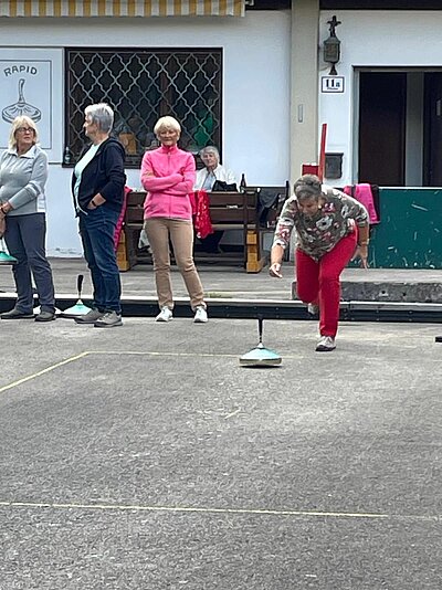Asphaltschießen der Naturfreunde in der Pfister