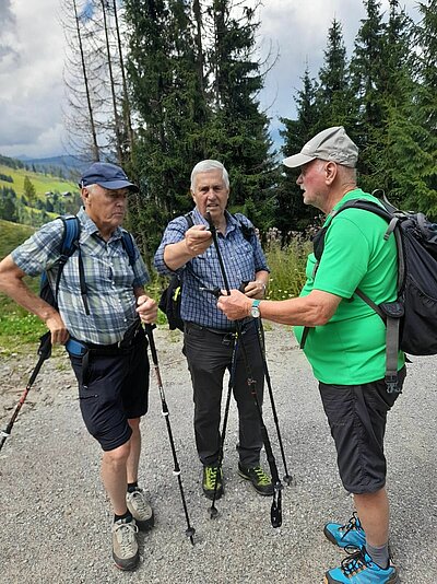 Wanderung der Naturfreunde - Lainacher Kuhalm - Ronahütte