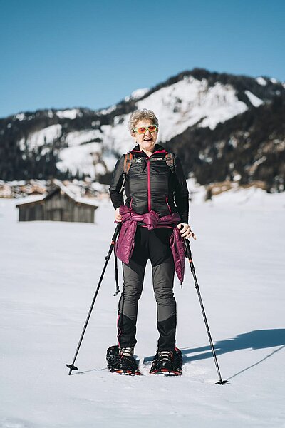 Schneeschuhwanderung der Naturfreunde in Obertilliach