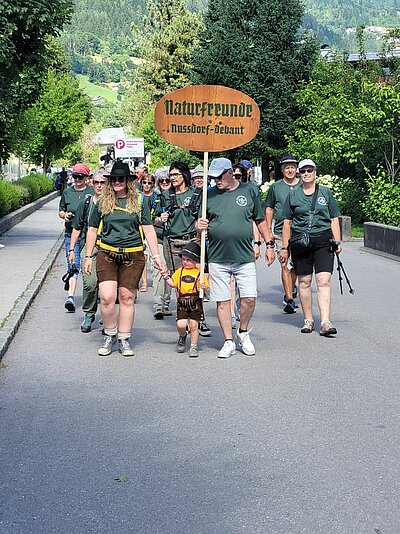 Vereinspaziert der Naturfreunde