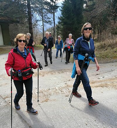 Wanderung der Naturfreunde - Zick Zack Steig
