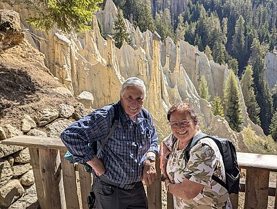 Wanderung der Naturfreunde - Erdpyramiden von Percha/Oberwielenbach