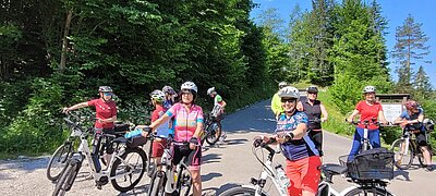 Bus-Rad-Ausflug der Naturfreunde 2023 nach Bled